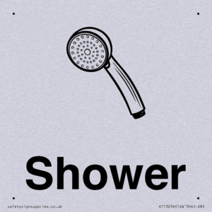 Dementia Shower sign